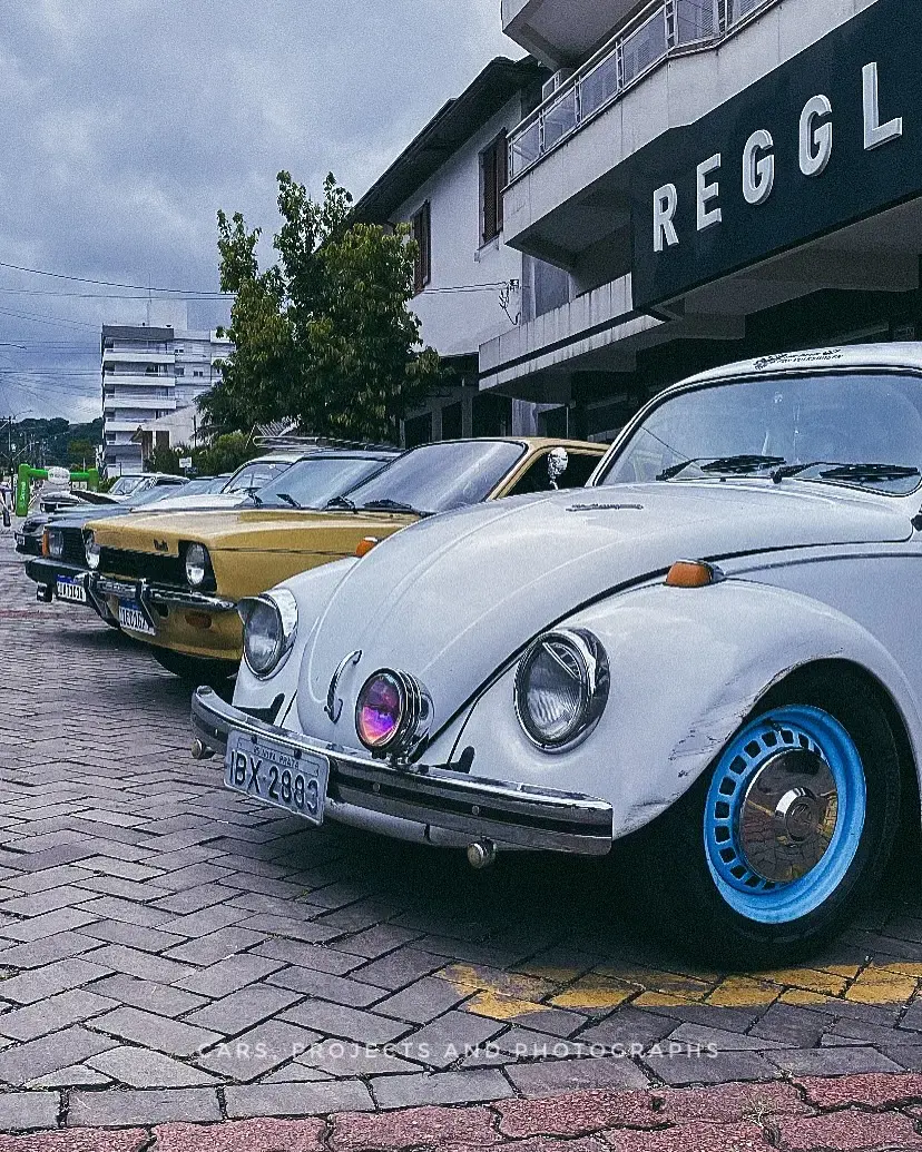 Clássico fotografado no 6º Encontro de Carros Antigos de Paraí.